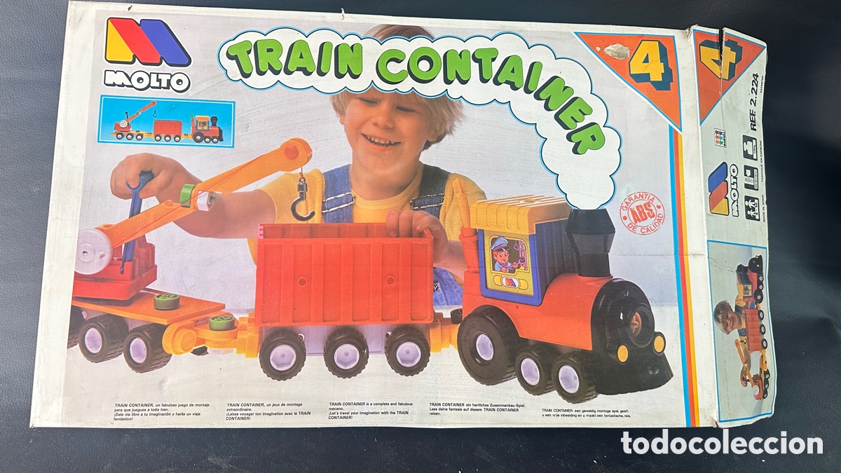 Giocattoli antichi e Giochi di collezione: TRAIN CONTAINER DE MOLTO