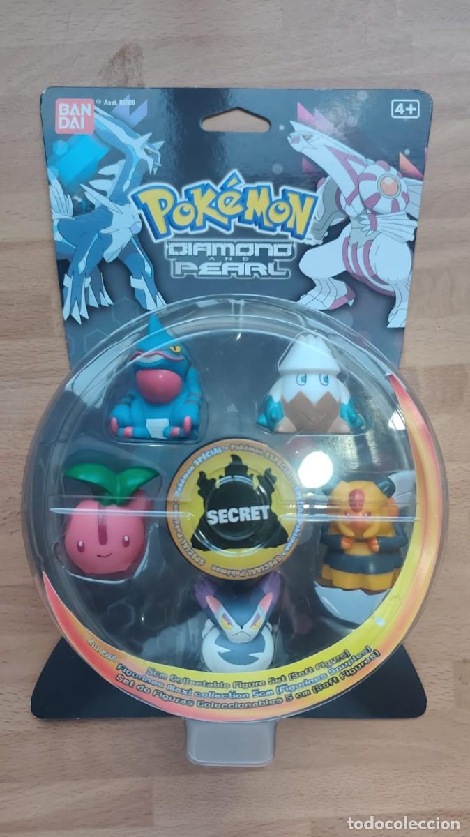 Juguetes antiguos y juegos de colecci&oacute;n: Pok&eacute;mon Diamond & Pearl Bandai 2008 Set S2 6 figuras + Secret