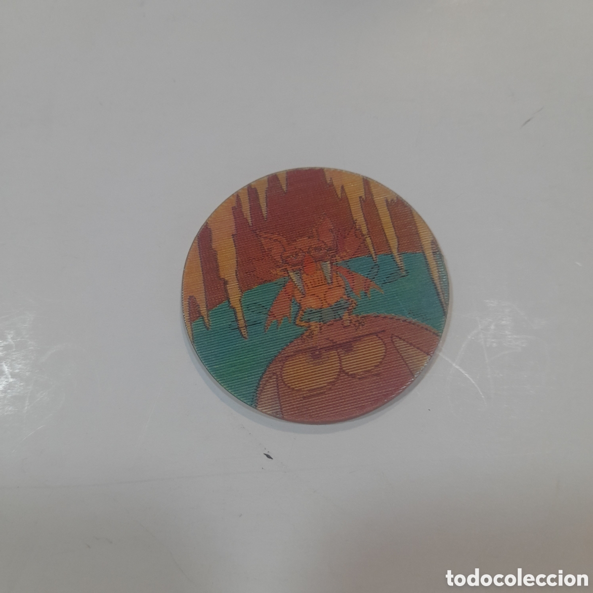 Juguetes antiguos y juegos de colecci&oacute;n: Tazo holografico Mad Monster Caps