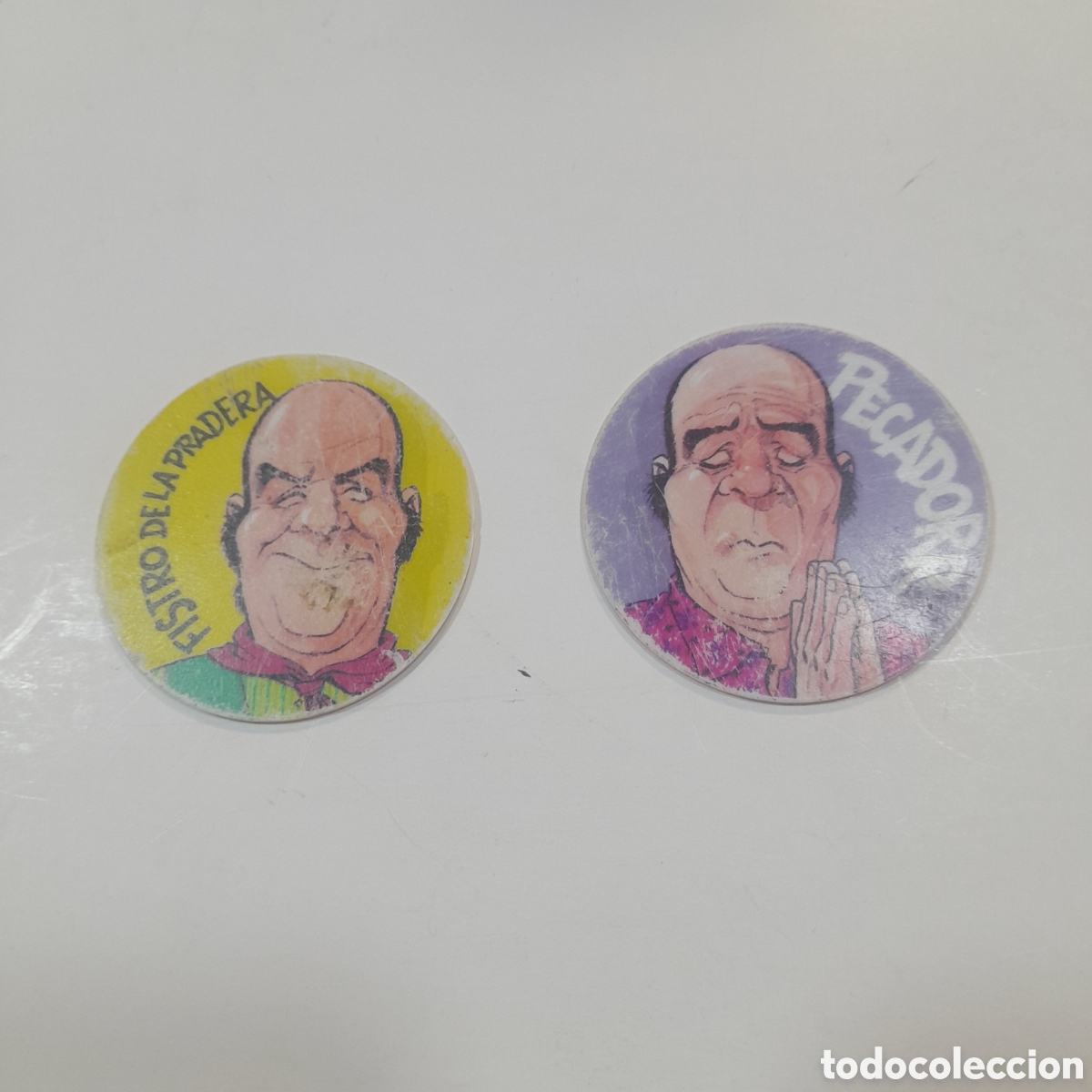 Juguetes antiguos y juegos de colecci&oacute;n: Tazos Chiquito de la Calzada