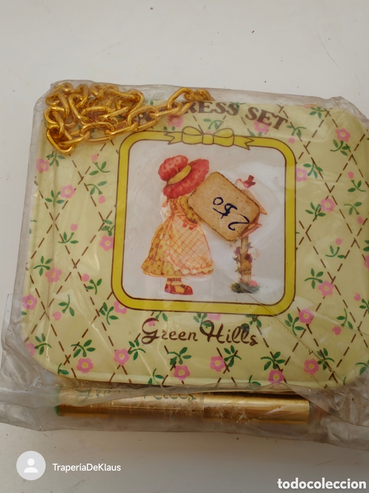 Juguetes antiguos y juegos de colecci&oacute;n: Set de papeler&iacute;a / Bolso &rdquo;Green Hills / Dress Set&rdquo; - car141