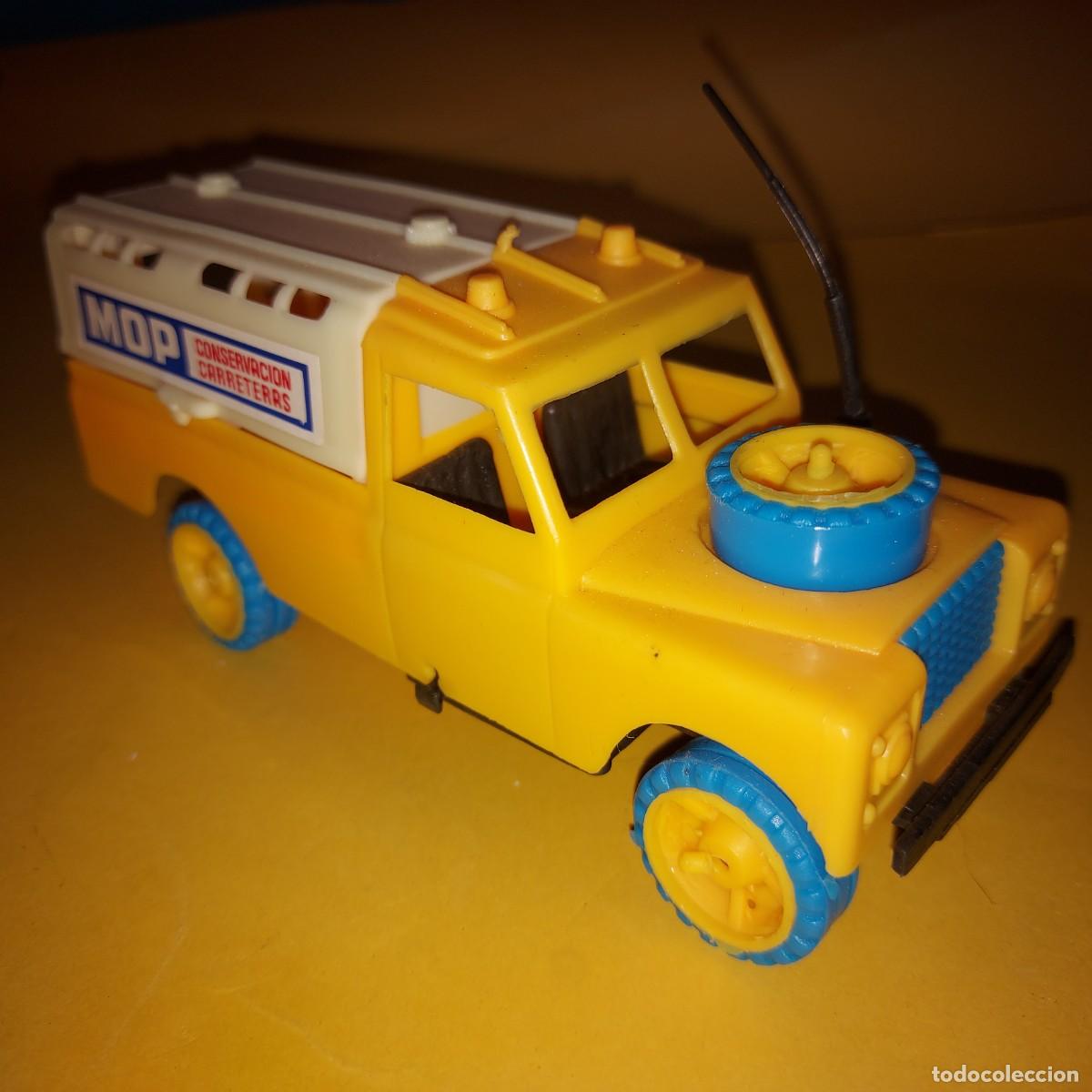 Juguetes antiguos y juegos de colecci&oacute;n: LAND ROVER SANTANA , MOP CONSERVACION CARRETERAS / MICROPLASTIC