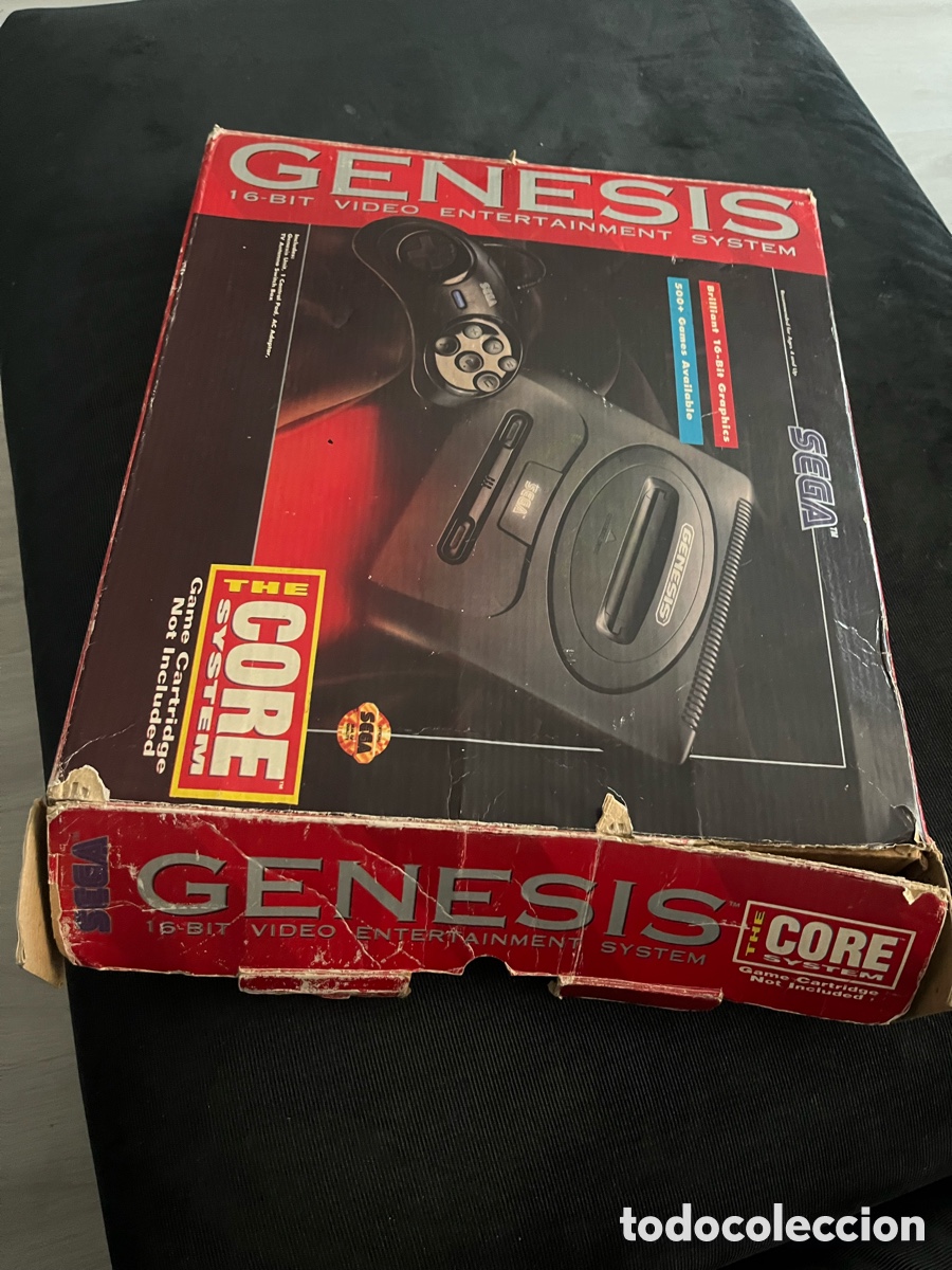 Juguetes antiguos y juegos de colecci&oacute;n: Sega g&eacute;nesis en perfecto estado - Foto 2