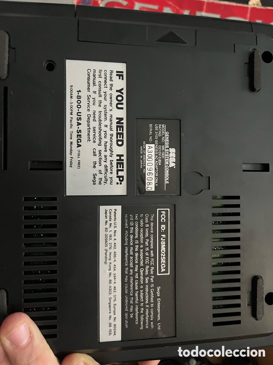 Juguetes antiguos y juegos de colecci&oacute;n: Sega g&eacute;nesis en perfecto estado - Foto 6