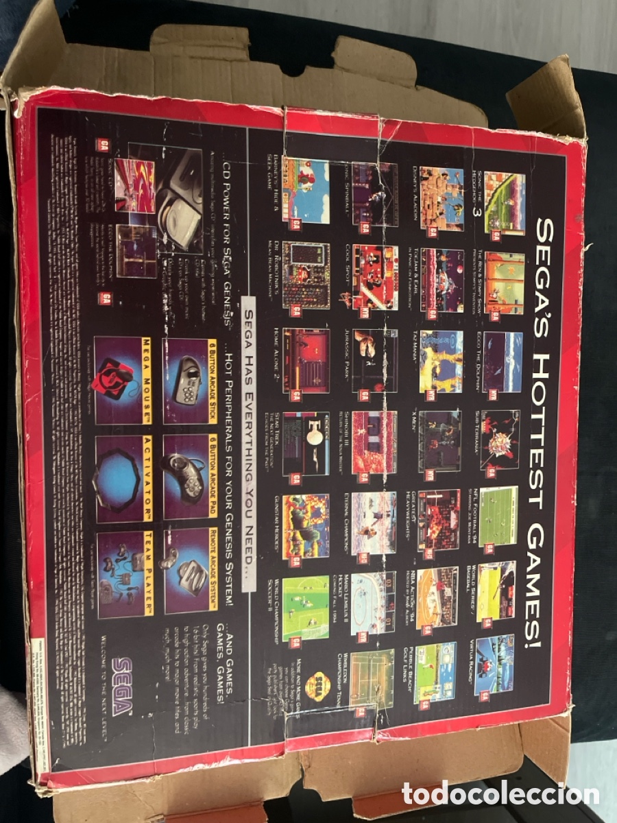 Juguetes antiguos y juegos de colecci&oacute;n: Sega g&eacute;nesis en perfecto estado - Foto 7