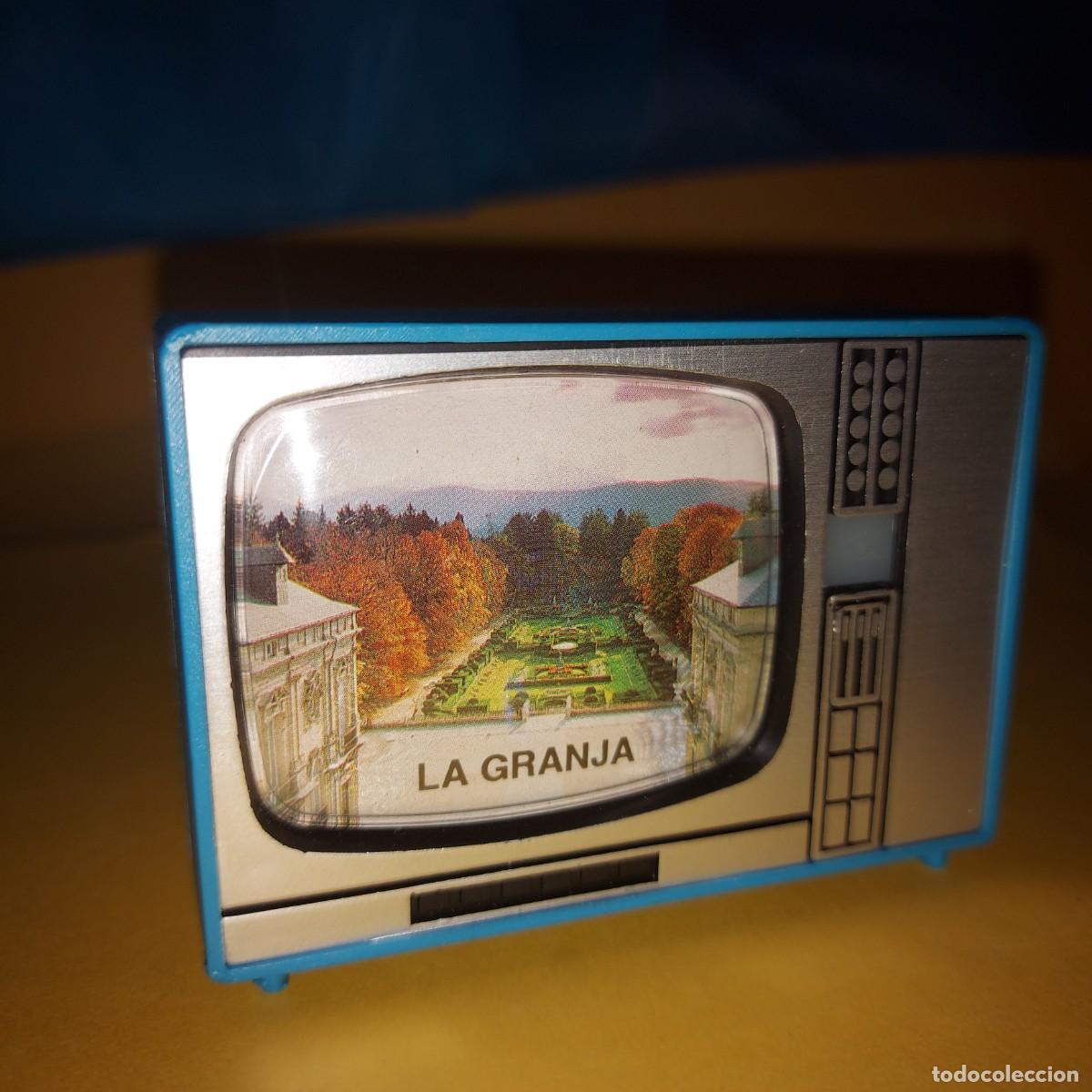 Juguetes antiguos y juegos de colecci&oacute;n: Antiguo Visor Forma de Television A&ntilde;os 70 - Palacio la Granja - Segovia