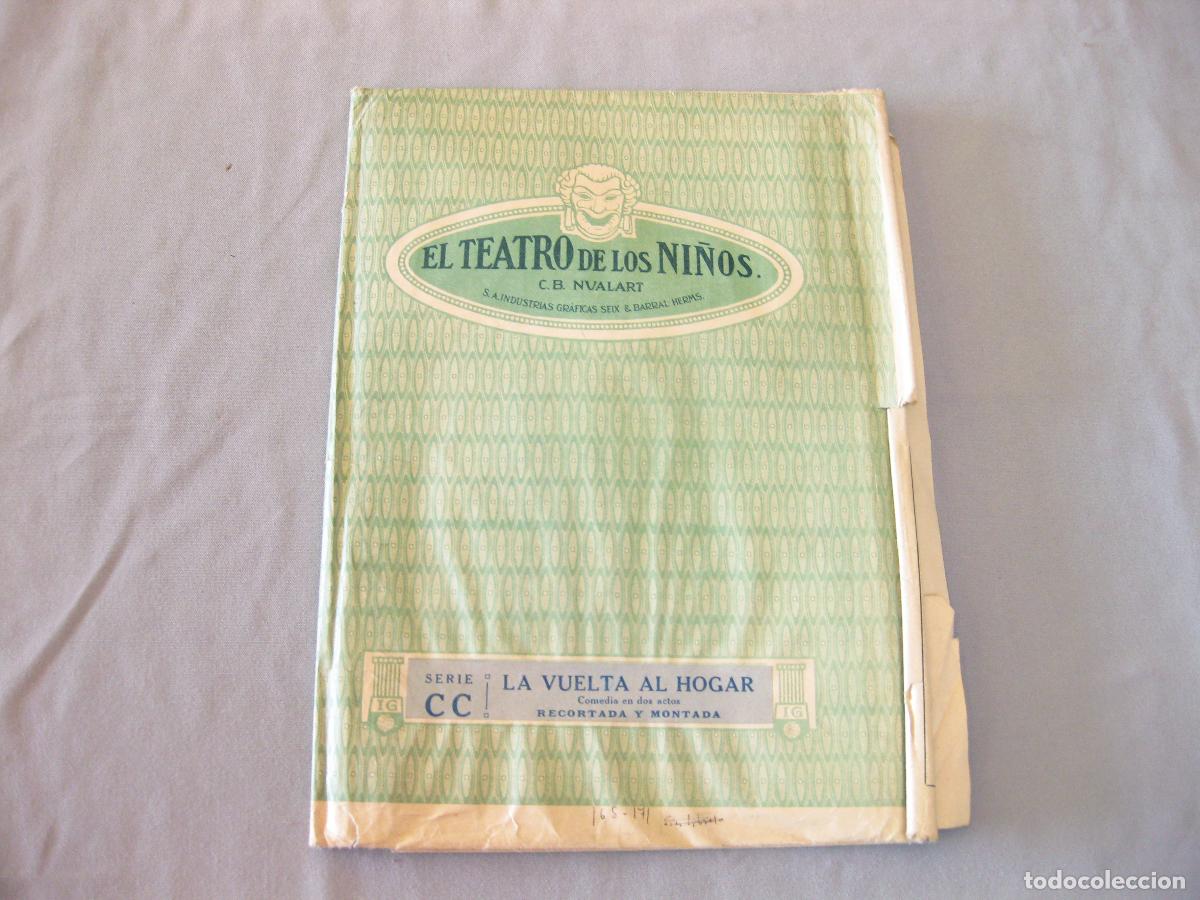 Juguetes antiguos y juegos de colecci&oacute;n: OBRA DE VUELTA AL HOGAR. COMPLETA SIN RECORTAR. EL TEATRO DE LOS NI&Ntilde;OS. SEIX BARRAL