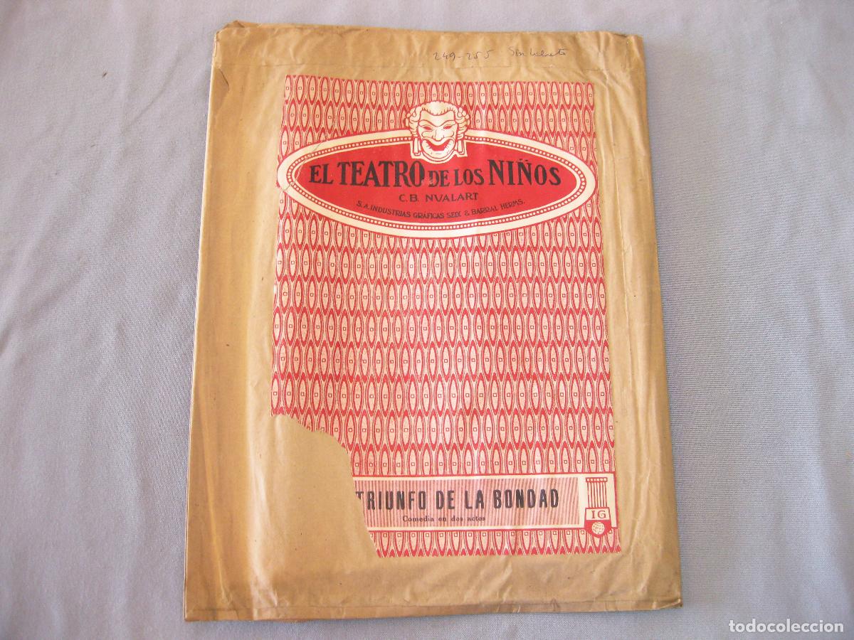 Juguetes antiguos y juegos de colecci&oacute;n: OBRA EL TRIUNFO DE LA BONDAD. EL TEATRO DE LOS NI&Ntilde;OS. SEIX BARRAL. VER DESCRIPCI&Oacute;N