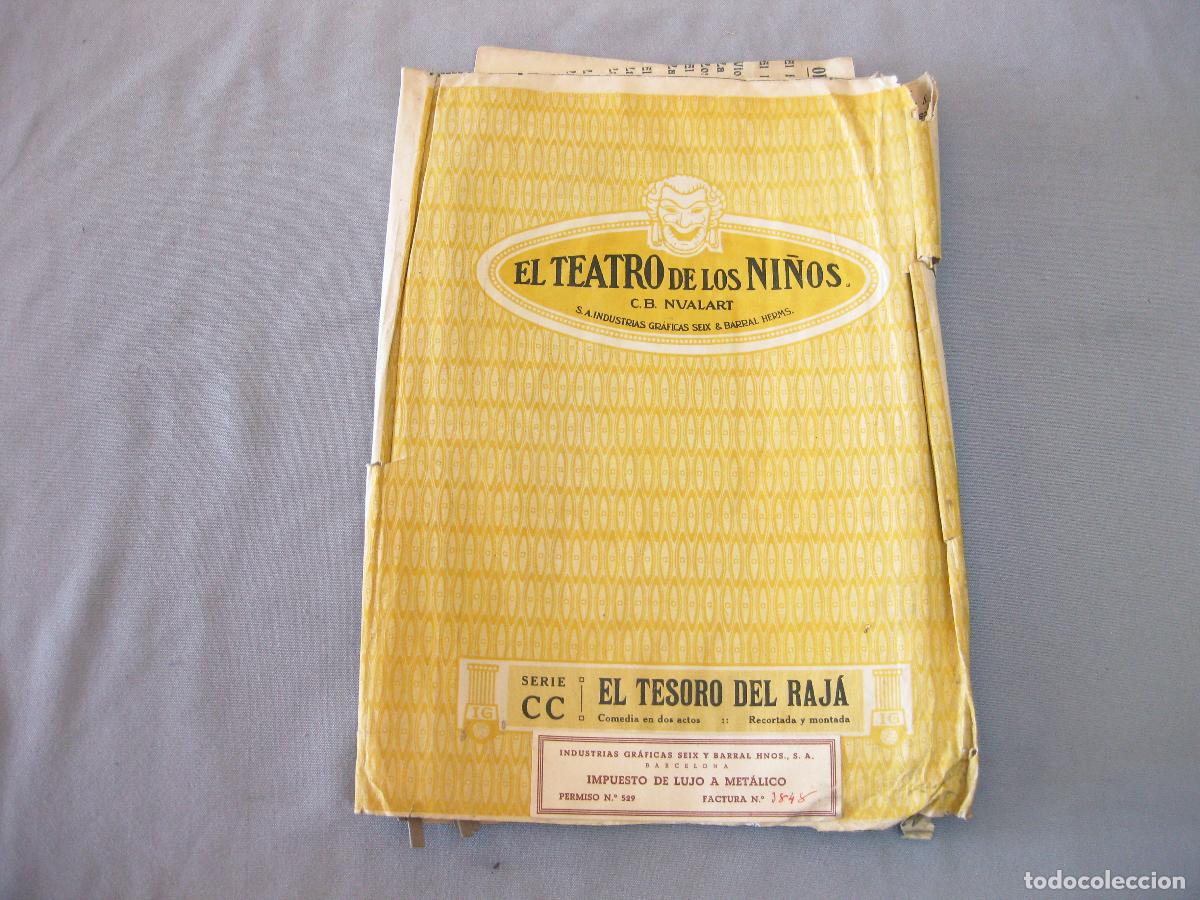 Jouets Anciens et Jeux de collection: OBRA DE EL TESORO DEL RAJ&Aacute;. EL TEATRO DE LOS NI&Ntilde;OS. SEIX BARRAL. VER DESCRIPCI&Oacute;N