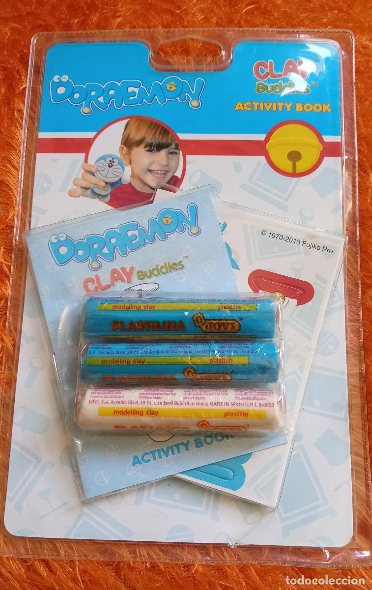 Juguetes antiguos y juegos de colecci&oacute;n: Dorami - Doraemon Clay Buddies 1970-2013 Blister Nuevo sin abrir para hacer con plastilina a Dorami