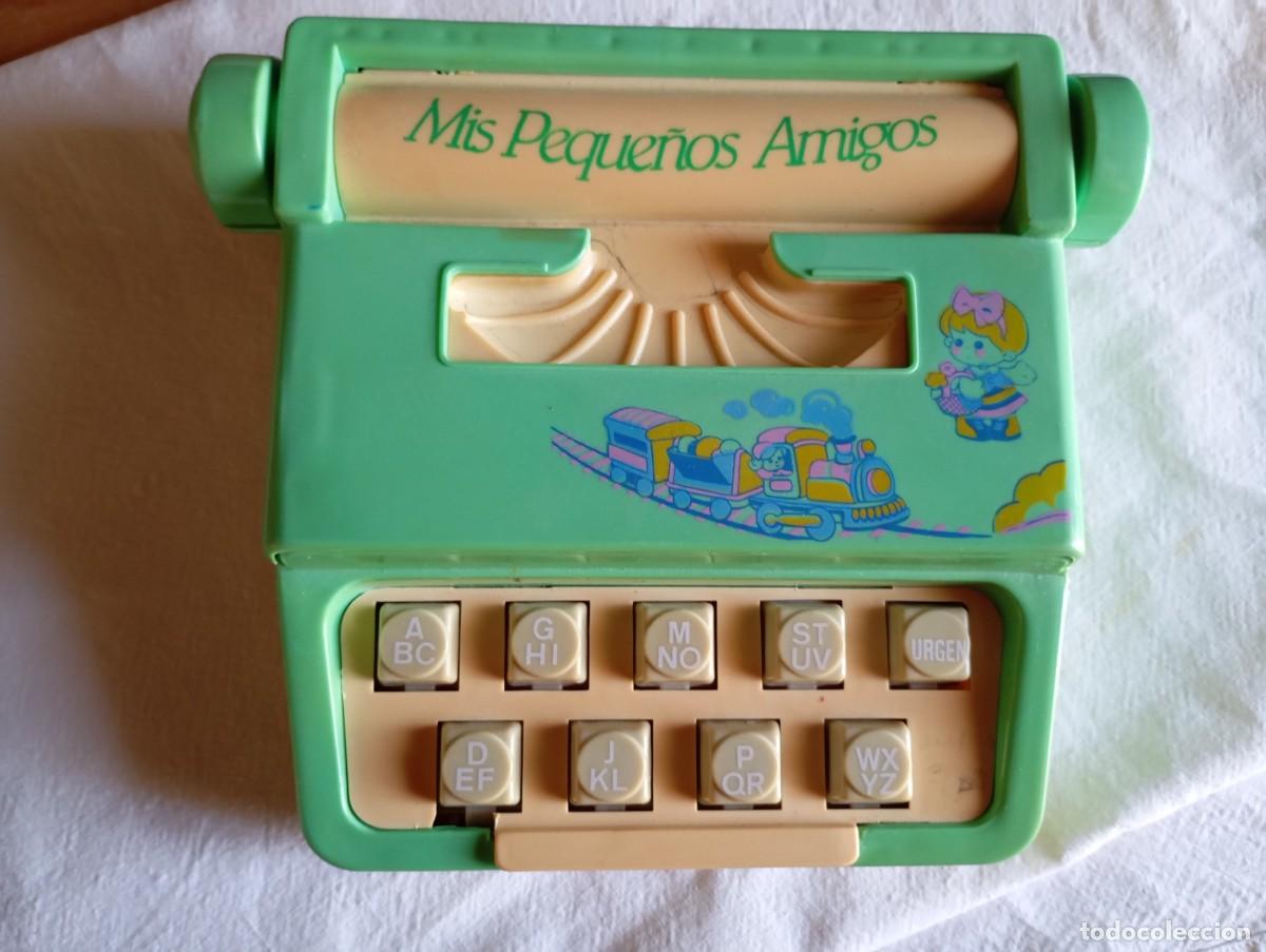 Juguetes antiguos y juegos de colecci&oacute;n: M&aacute;quina de escribir IBENI: Mis peque&ntilde;os amigos