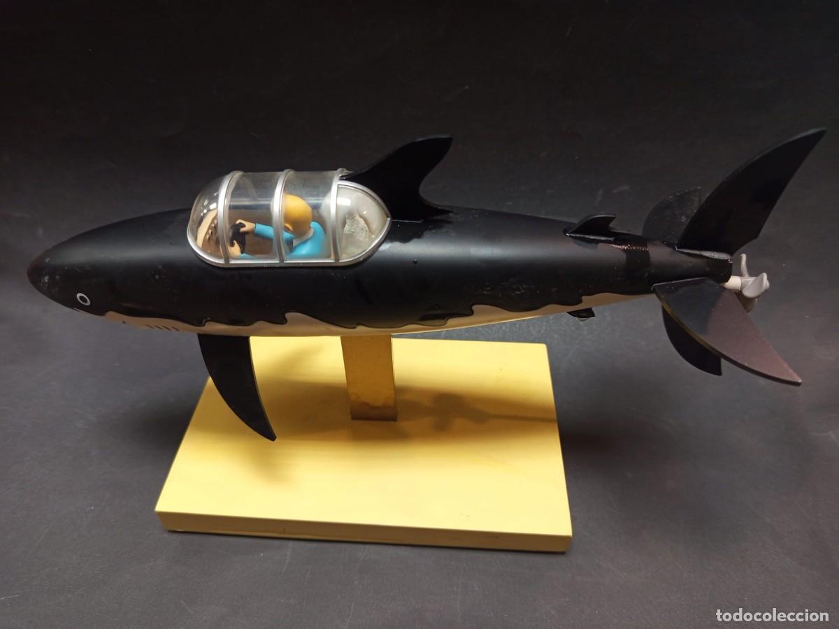 Juguetes antiguos y juegos de colecci&oacute;n: Tintin, &rdquo;Estatuilla Moulinsart 46402 tibur&oacute;n submarino &rdquo;&rdquo;Les Icones&rdquo;&rdquo; 2021