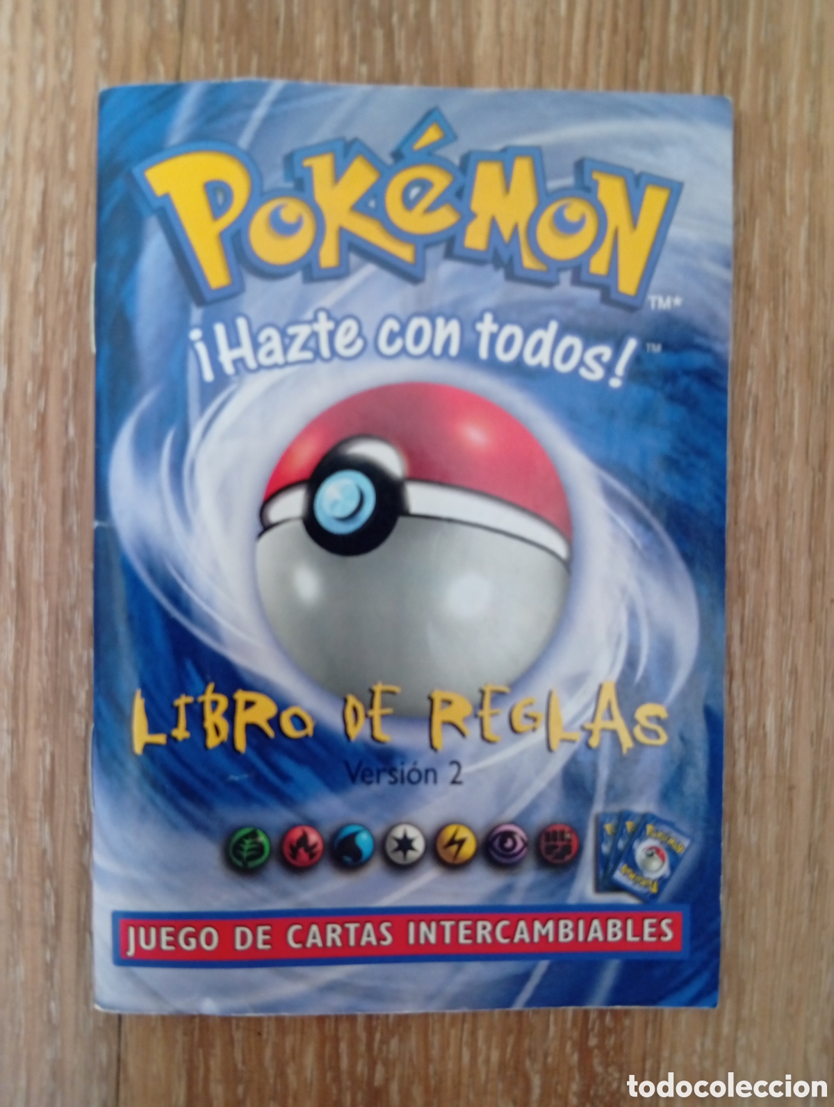Juguetes antiguos y juegos de colecci&oacute;n: CARTAS POKEMON LIBRO DE REGLAS VERSI&Oacute;N 2