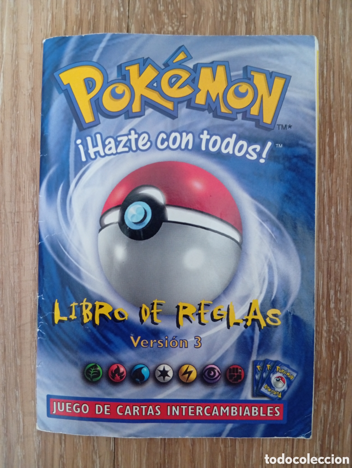 Juguetes antiguos y juegos de colecci&oacute;n: CARTAS POKEMON LIBRO DE REGLAS VERSI&Oacute;N 3