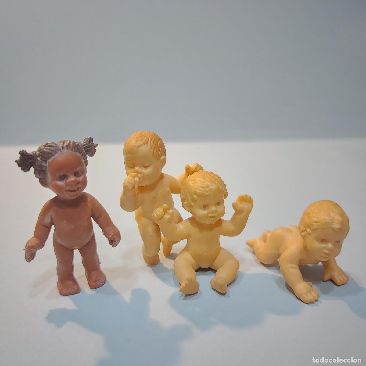 Juguetes antiguos y juegos de colecci&oacute;n: MU&Ntilde;ECOS BEBE MINIATURA VINTAGE, LOS BABIES, DECADA DE 1990
