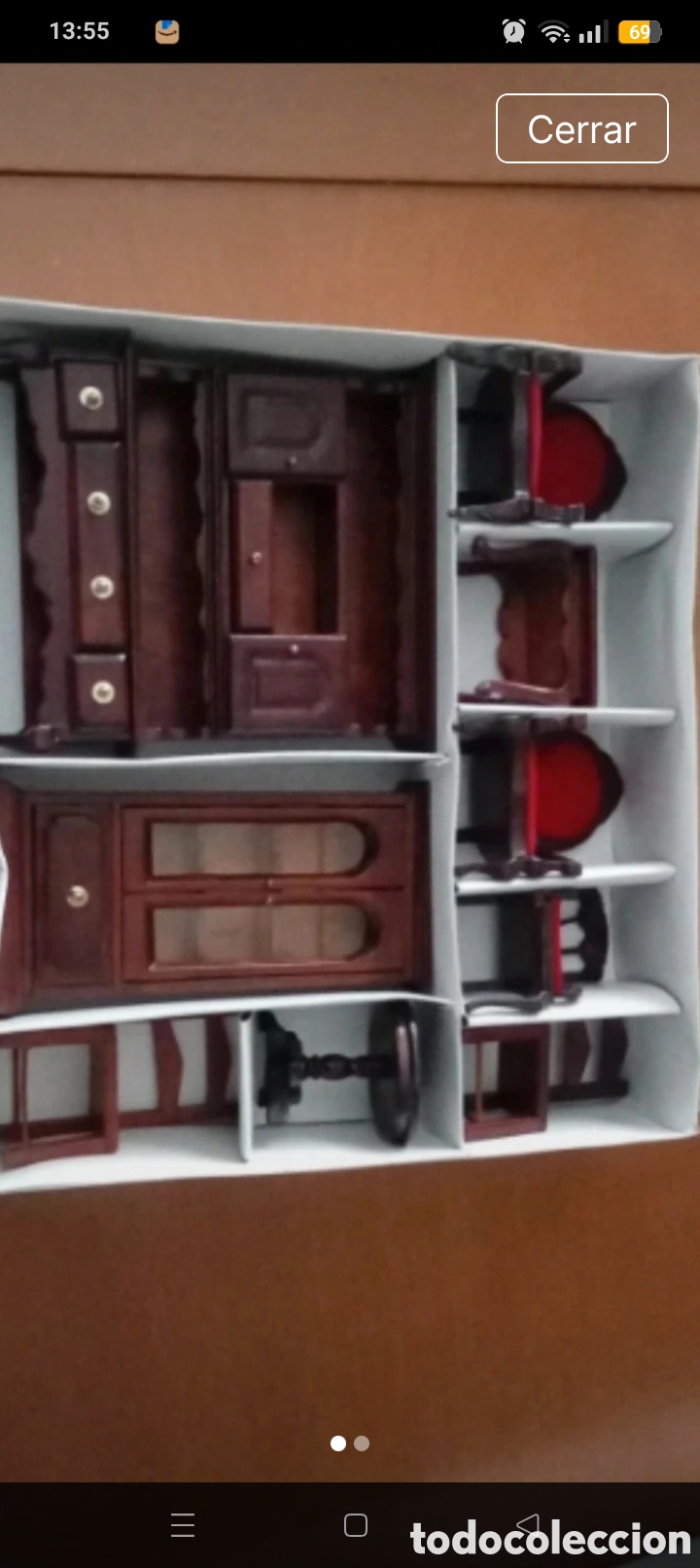 Juguetes antiguos y juegos de colecci&oacute;n: Muebles casa mu&ntilde;ecas