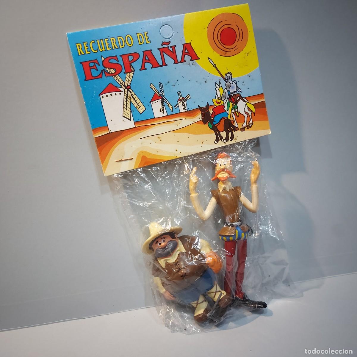 Juguetes antiguos y juegos de colecci&oacute;n: FIGURAS DON QUIJOTE Y SANCHO PANZA
