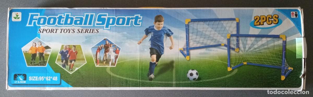 Juguetes antiguos y juegos de colecci&oacute;n: lote Porterias de f&uacute;tbol