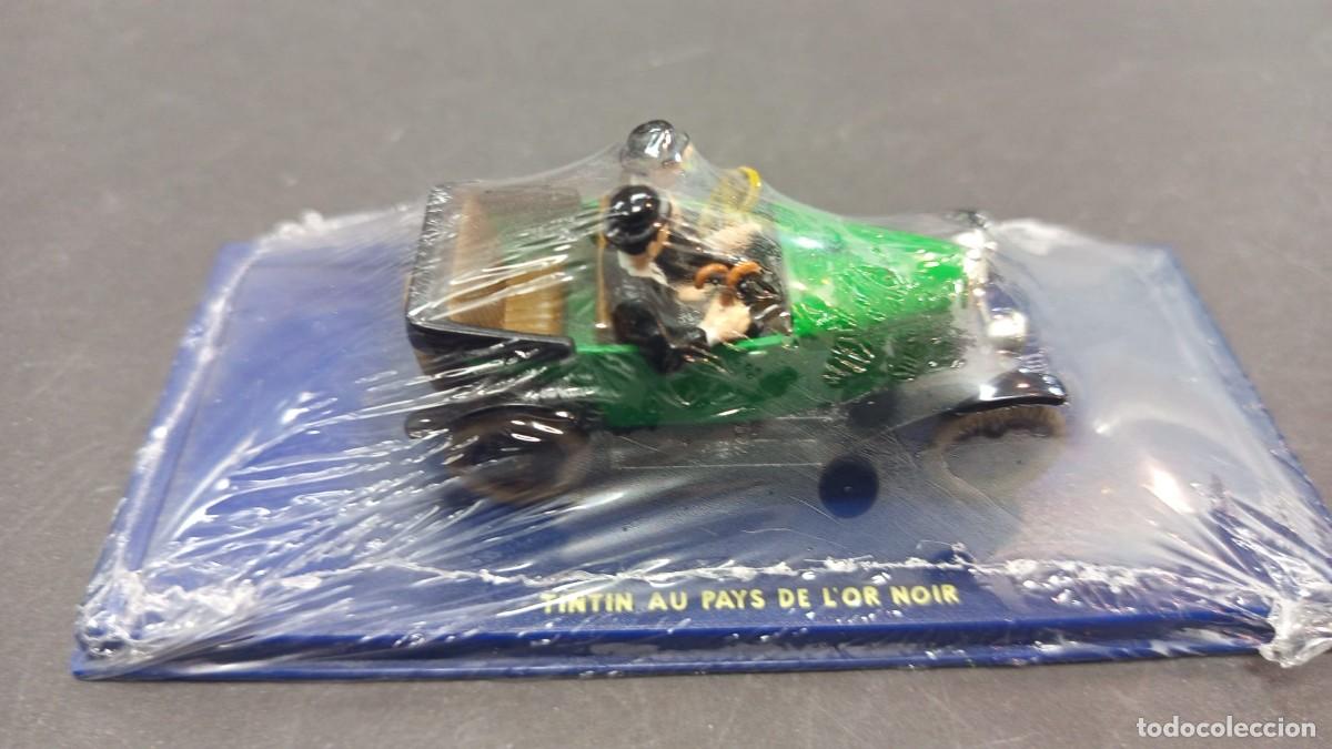 Juguetes antiguos y juegos de colecci&oacute;n: Coche Tintin 1:43 TINTIN AU PAYS DE L,OR NOIR