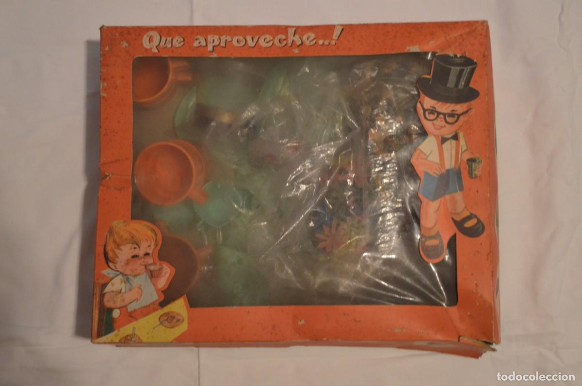 Juguetes antiguos y juegos de colecci&oacute;n: QU&Eacute; APROVECHE...! CAF&Eacute; TETERA JUEGOS TACITAS TAZAS CUCHARITAS MINIATURAS PARA CASA MU&Ntilde;ECAS A&Ntilde;OS 70