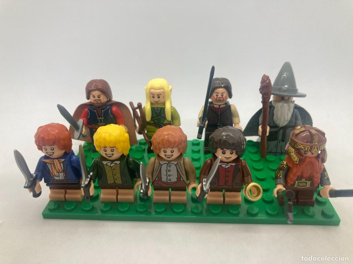 Juguetes antiguos y juegos de colecci&oacute;n: Minifiguras ESDLA Compa&ntilde;&iacute;a del anillo