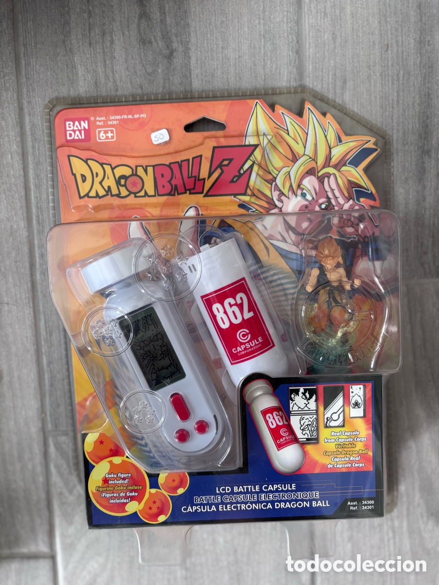 Juguetes antiguos y juegos de colecci&oacute;n: Dragon Ball Z LCD Battle Capsule juguete vintage