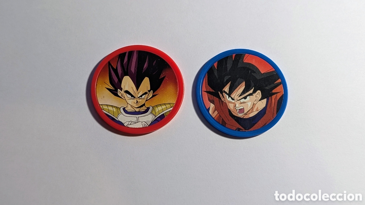 Juguetes antiguos y juegos de colecci&oacute;n: Cromos Tazos Dragon Ball Z. Mc Donald's