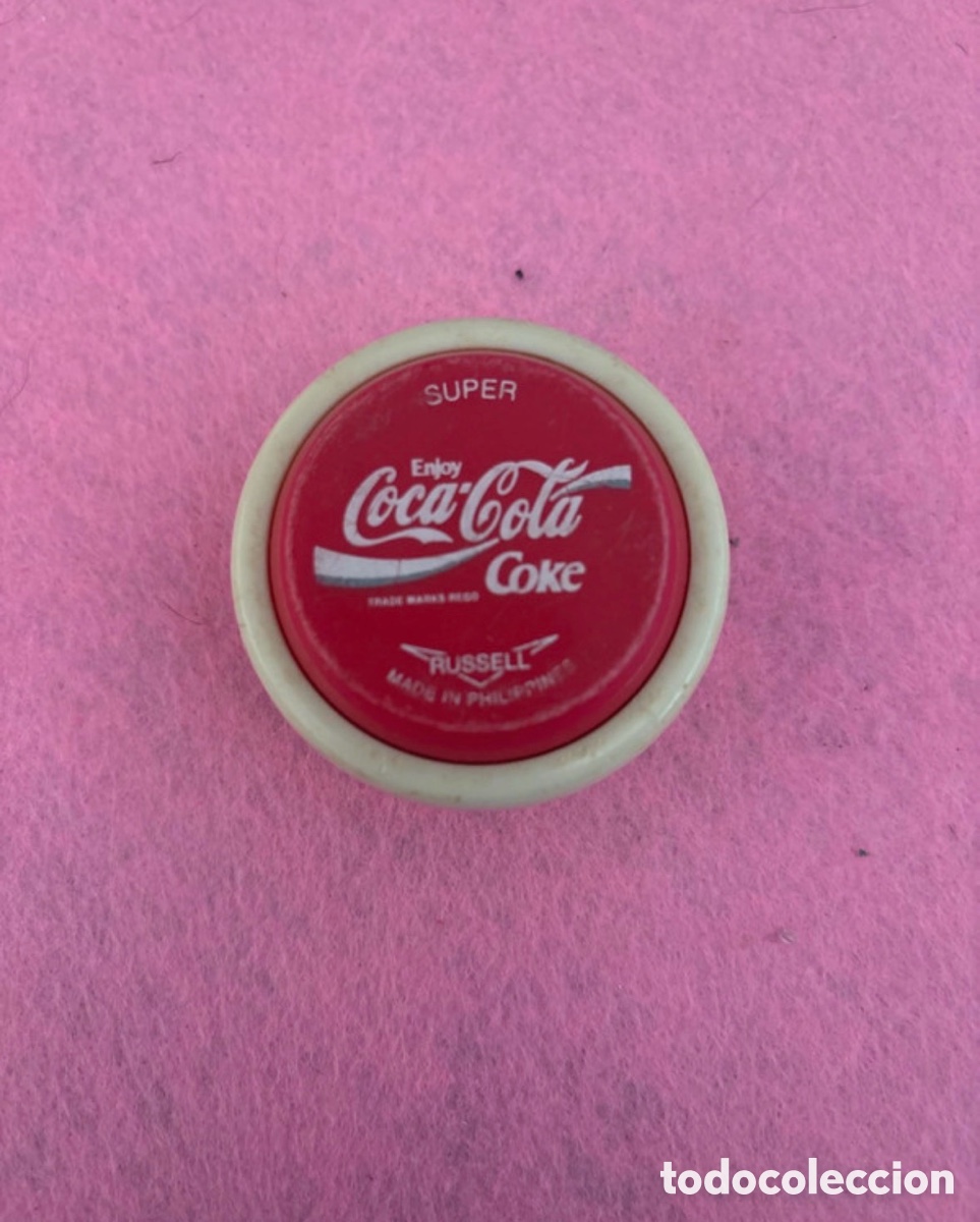 Juguetes antiguos y juegos de colecci&oacute;n: Yoyo Russell Coca Cola (A17)