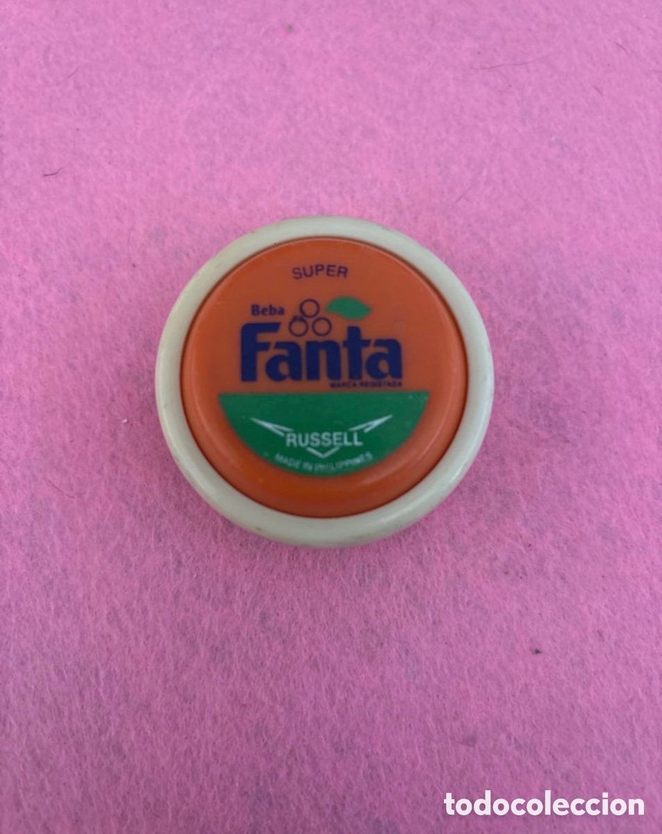 Juguetes antiguos y juegos de colecci&oacute;n: Yoyo Russell Fanta (A17)