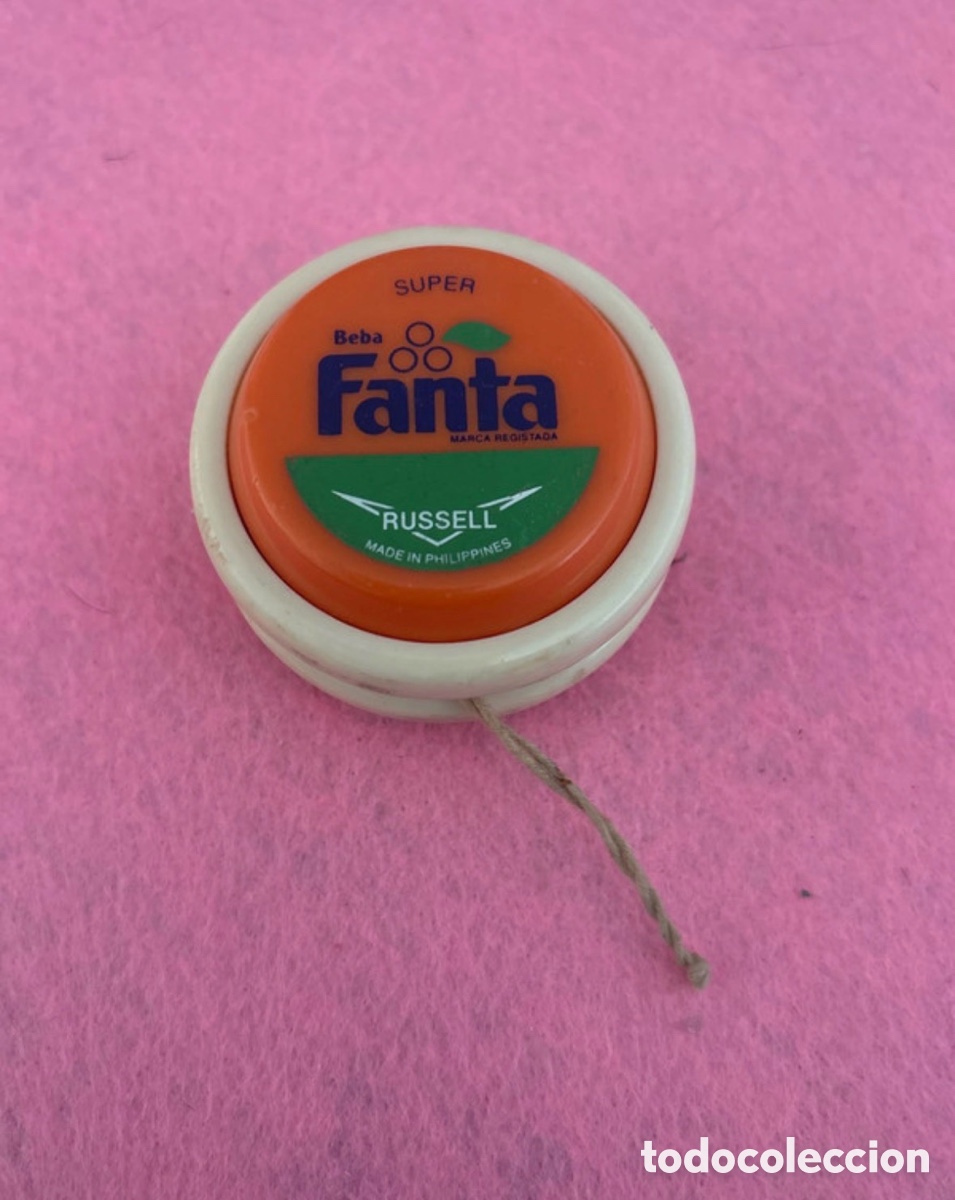 Juguetes antiguos y juegos de colecci&oacute;n: Yoyo Russell Fanta (A17)