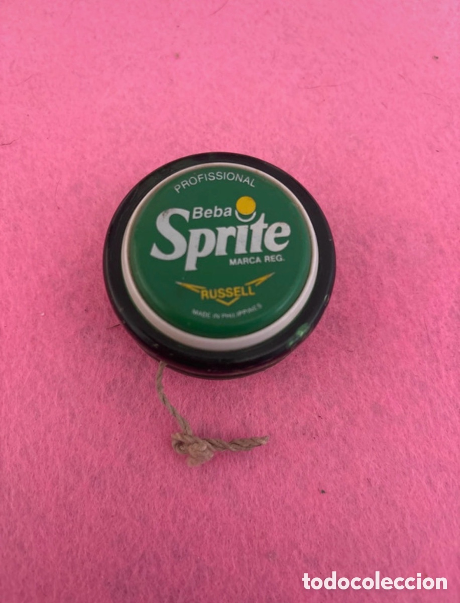 Juguetes antiguos y juegos de colecci&oacute;n: Yoyo Russell Sprite transparente (A17)