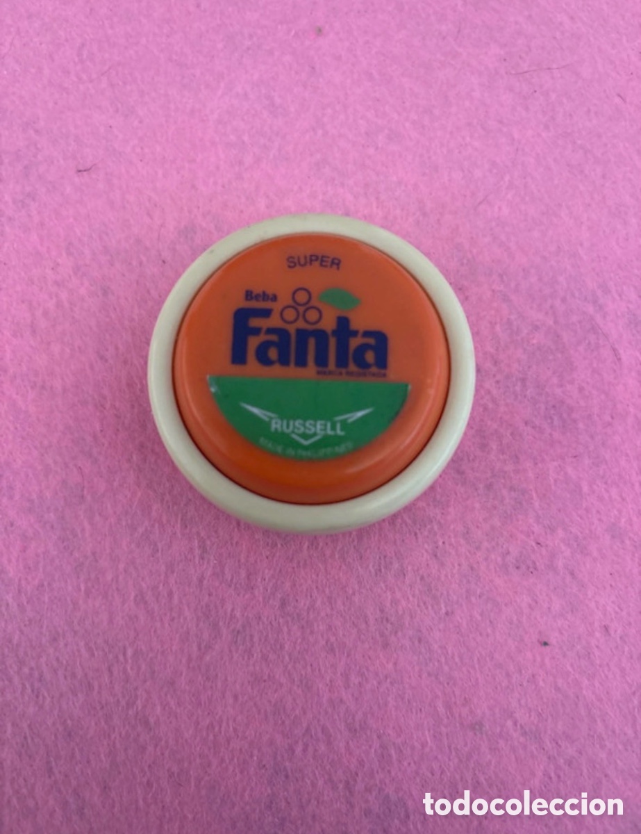 Juguetes antiguos y juegos de colecci&oacute;n: Yoyo Russell Fanta (A17)