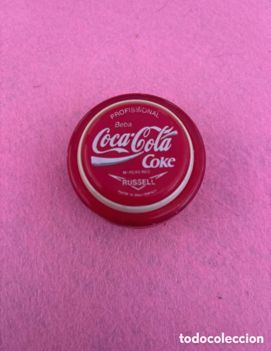 Juguetes antiguos y juegos de colecci&oacute;n: Yoyo Russell Coca Cola (A17)