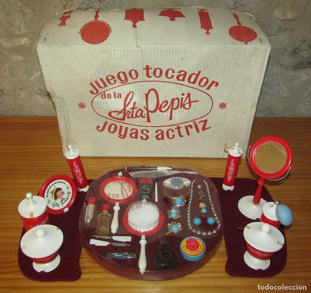 Juguetes antiguos y juegos de colecci&oacute;n: ANTIGUO JUEGO DE TOCADOR DE LA SRTA PEPIS: JOYAS ACTRIZ - NUEVO Y EN SU CAJA ORIGINAL - A&Ntilde;OS 70