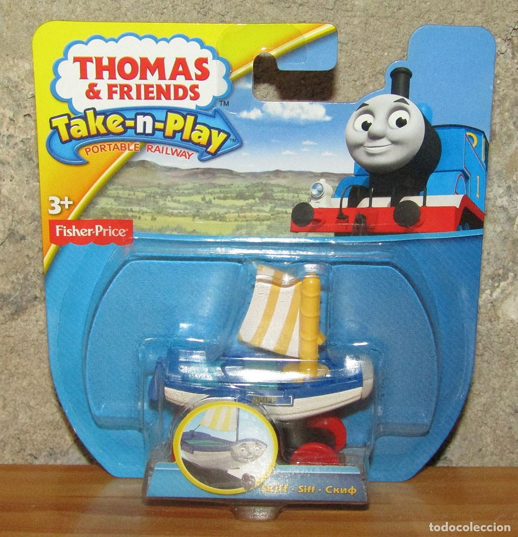 Juguetes antiguos y juegos de colecci&oacute;n: THOMAS & FRIENDS: SKIFF - FISHER PRICE - NUEVO Y EN SU BLISTER ORIGINAL - IMPECABLE