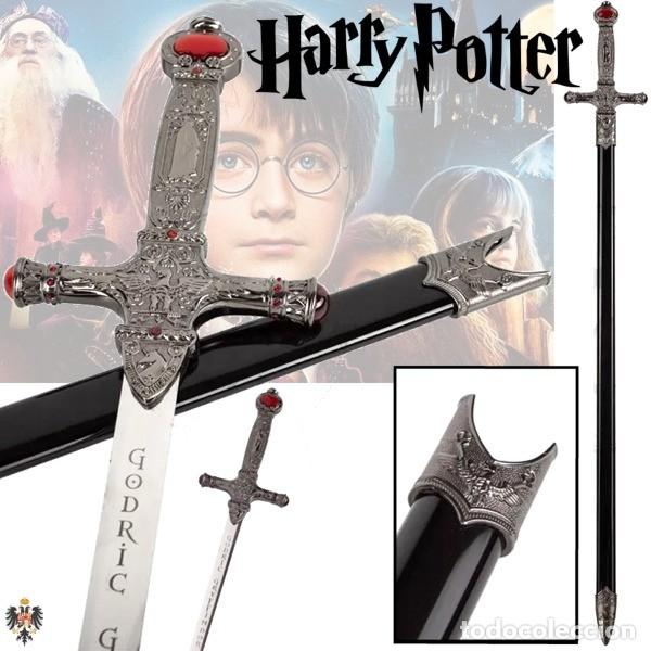 Juguetes antiguos y juegos de colecci&oacute;n: ESPADA HARRY POTTER GRYFFINDOR + FUNDA 85 CMS
