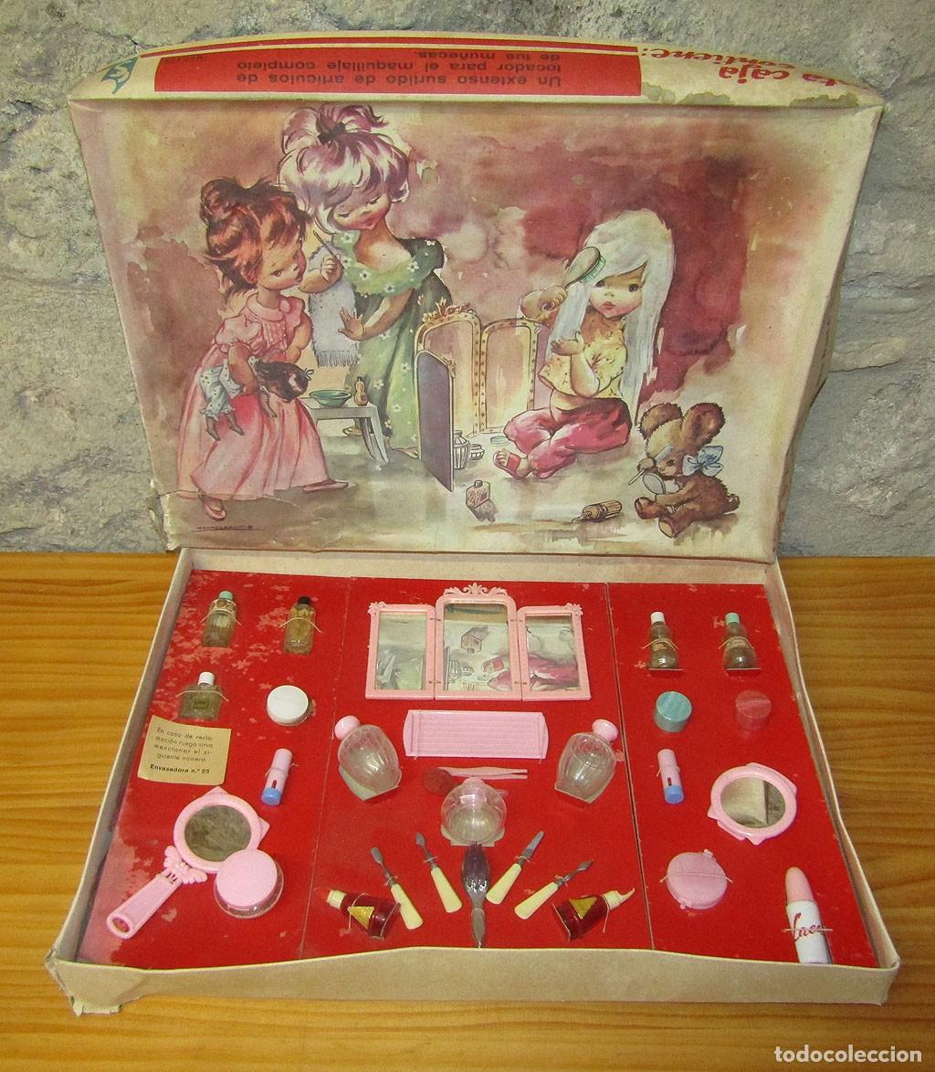 Juguetes antiguos y juegos de colecci&oacute;n: MUY ANTIGUO JUEGO DE TOCADOR BLAVI DE SOMDOS - A&Ntilde;OS 60 - NUEVO Y EN SU CAJA ORIGINAL