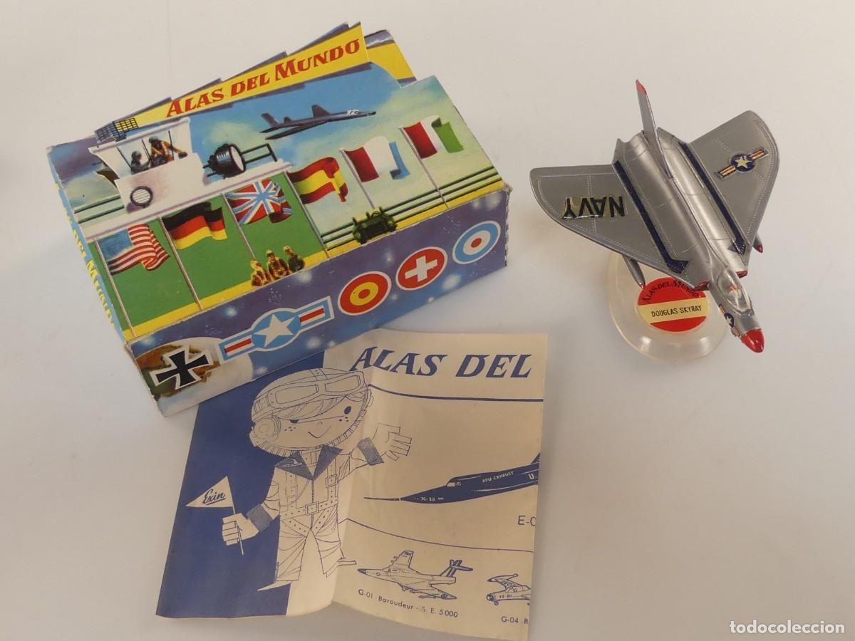 Juguetes antiguos y juegos de colecci&oacute;n: AVION DOUGLAS SKYRAY F4-D1 ALAS DEL MUNDO
