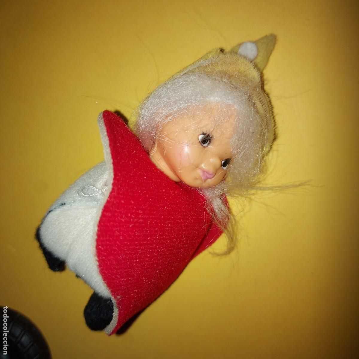 Juguetes antiguos y juegos de colecci&oacute;n: ANTIGUA MU&Ntilde;ECA QUE ES UNA PINZA