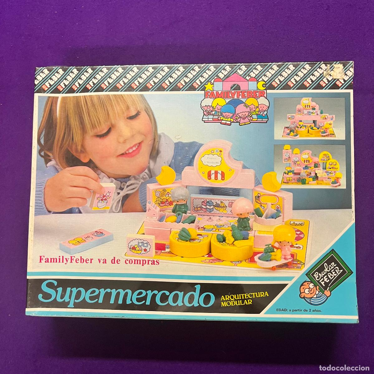 Juguetes antiguos y juegos de colecci&oacute;n: SUPERMERCADO FAMILY FEBER. EN SU CAJA ORIGINAL. SIN USAR. PRECINTADO.
