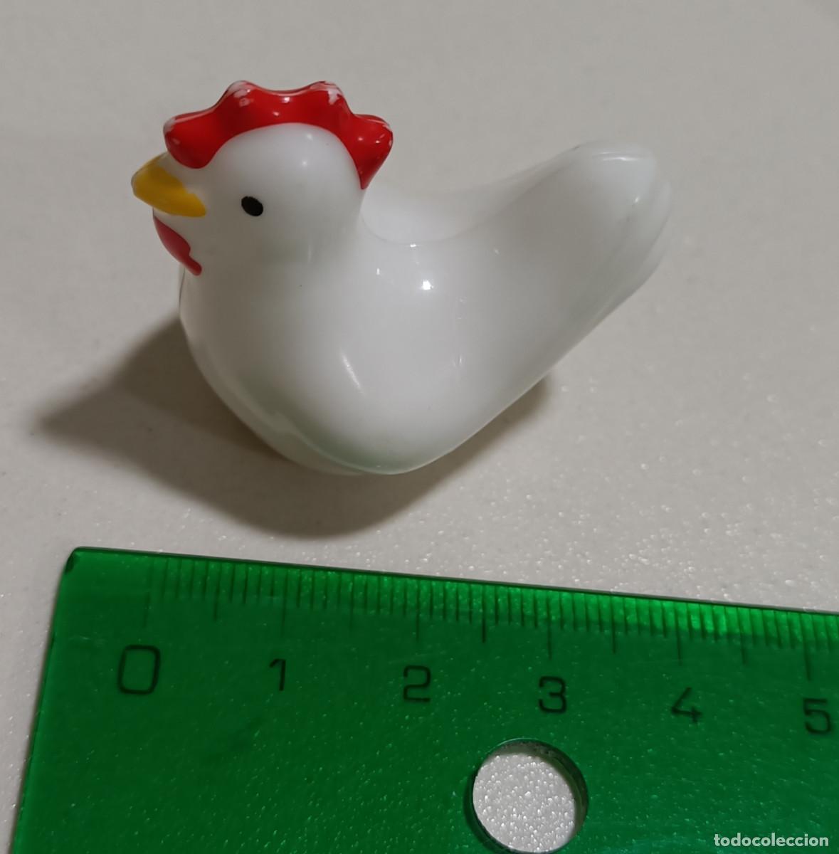 Juguetes antiguos y juegos de colecci&oacute;n: figura gallina mu&ntilde;eco animal mu&ntilde;equito animalito