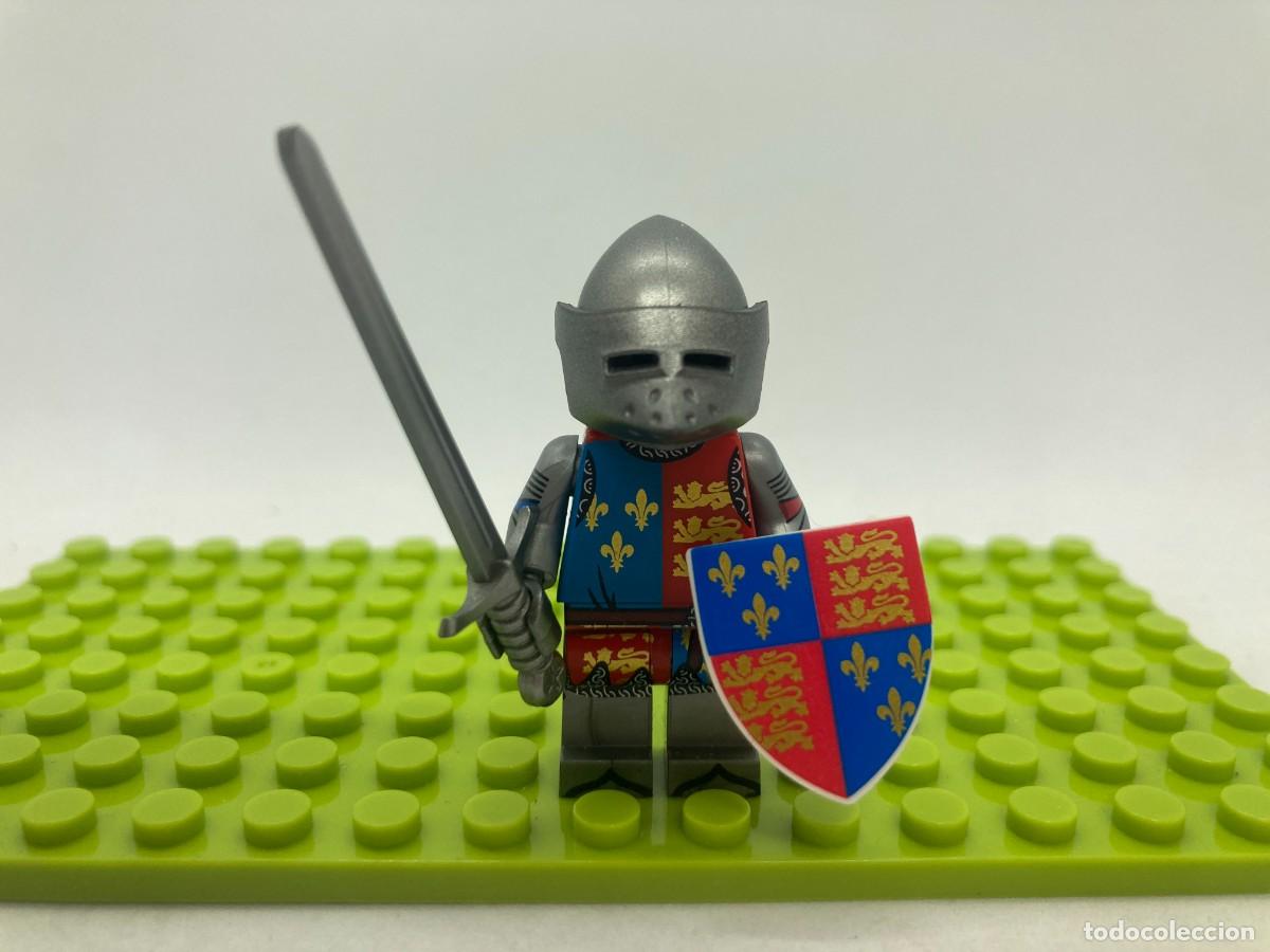 Juguetes antiguos y juegos de colecci&oacute;n: Minifigura Rey Enrique V Plantagenet