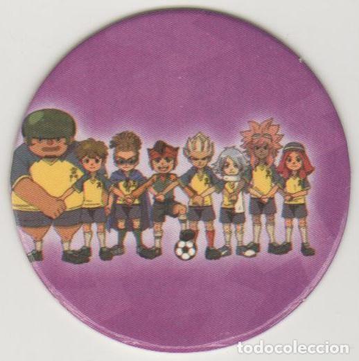 Juguetes antiguos y juegos de colecci&oacute;n: COLECCI&Oacute;N TAZOS E-MAX INAZUMA ELEVEN SERIE ANIMACI&Oacute;N TAZO CAPS POGS N&Uacute;M 059 59 10 ATAQUE 15 DEFENSA