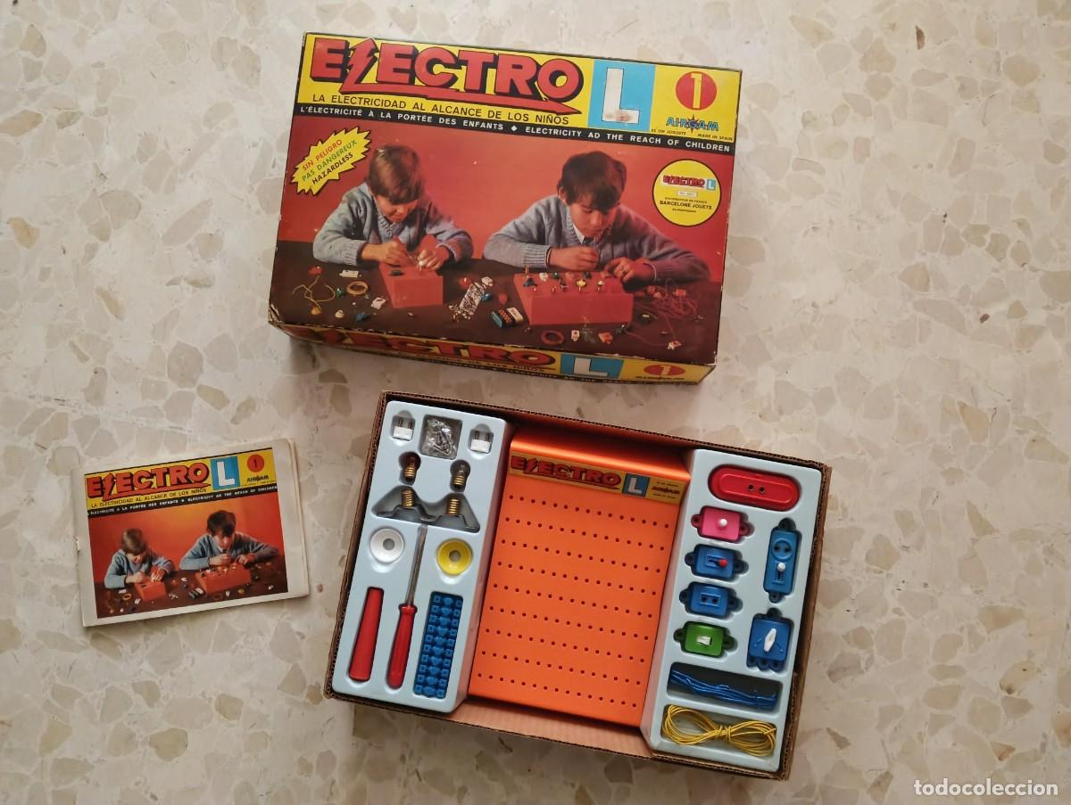 Antique Toys and Collectible Games: RETRO VINTAGE A&Ntilde;OS 70 - JUEGO ELECTRICIDAD AIRGAM - ELECTRO L 1 - COMPLETO