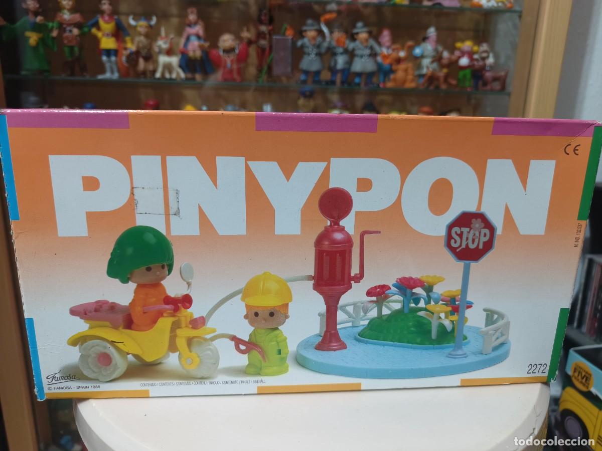 Juguetes antiguos y juegos de colecci&oacute;n: Antigua caja sin abrir Pinypon a&ntilde;os 80 90 Ref. 2272 Gasolinera - Estacion de Servicio