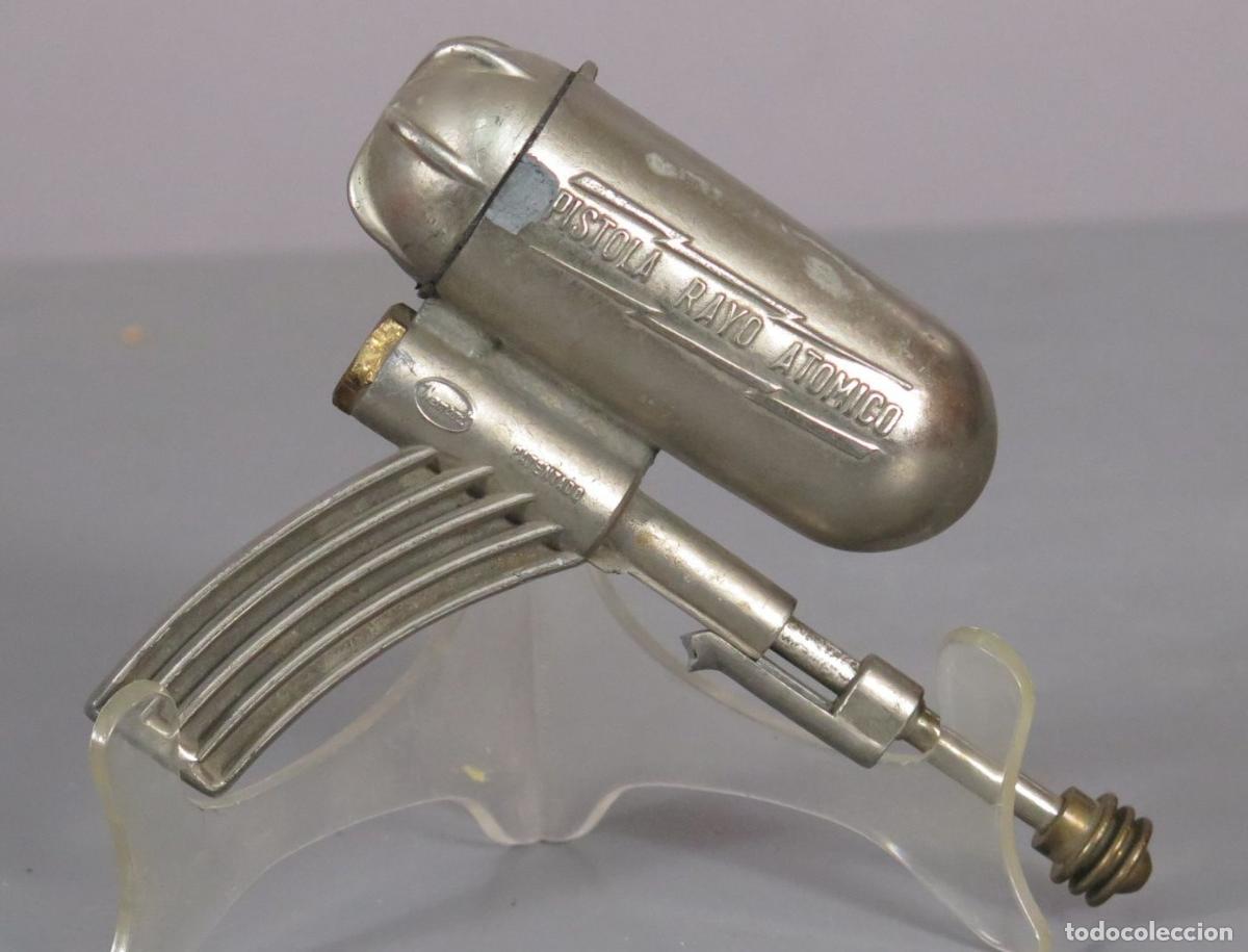 Juguetes antiguos y juegos de colecci&oacute;n: PISTOLA HILLER. PISTOLA RAYO ATOMICO. NEMROD. VERSION ESPA&Ntilde;OLA