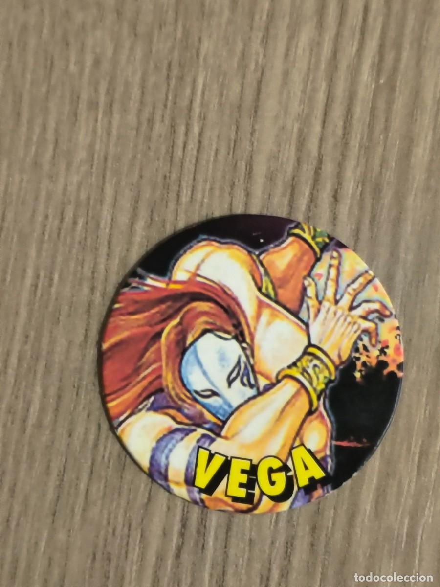 Juguetes antiguos y juegos de colecci&oacute;n: TAZO STREET FIGHTER N&ordm;10 VEGA CHICLE VIDAL CAPCOM