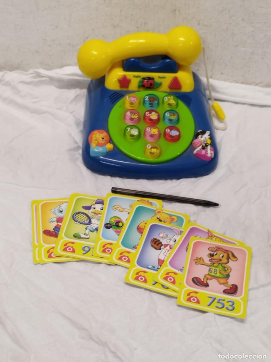 Juguetes antiguos y juegos de colecci&oacute;n: Tel&eacute;fono de juguete de la marca Eduland, sin probar.