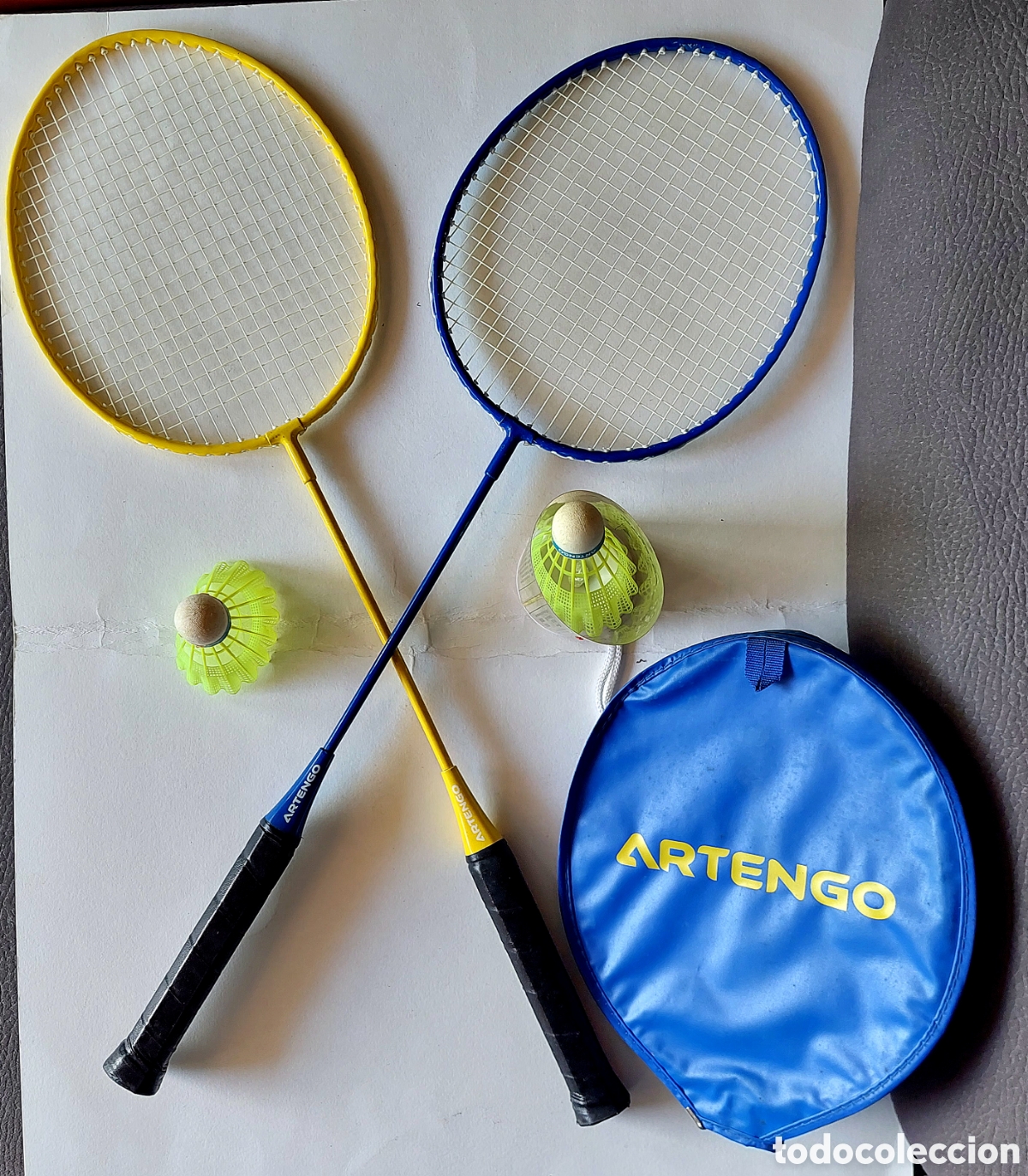 Juguetes antiguos y juegos de colecci&oacute;n: SET B&Aacute;DMINTON ARTENGO