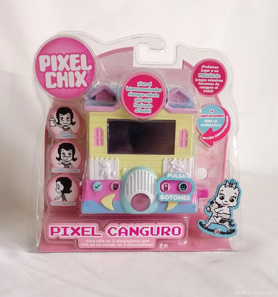 Juguetes antiguos y juegos de colecci&oacute;n: PIXEL CHIX MASCOTAS &rdquo;CANGURO&rdquo;. COTTAGE ELECTRONIC HOUSE, MATTEL 2006